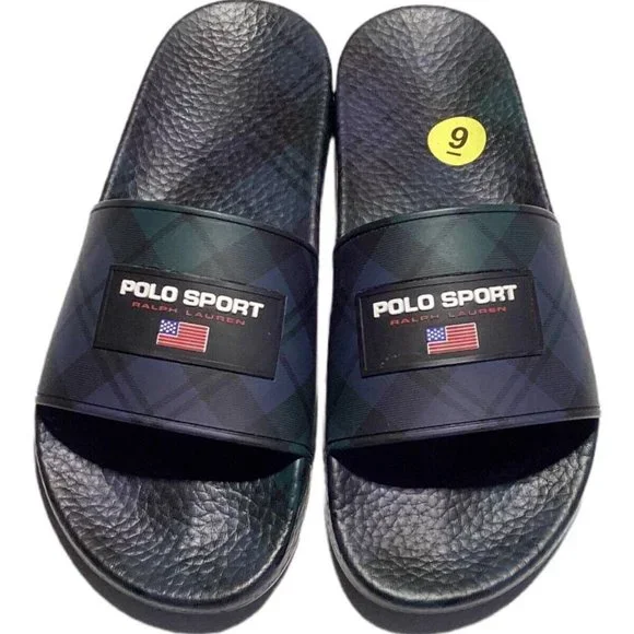 POLO RALPH LAUREN SPORT MEN\'S POOL SLIDES Polo Ralph Lauren Sport Men main image 4